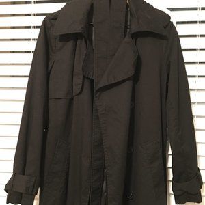 Banana Republic Factory Cotton Twill Trench Coat